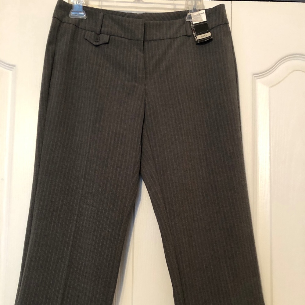 Gray crop pants